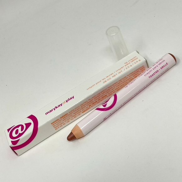 Lot of 2 Mary Kay at PLAY LIP CRAYON Full Size  Color: Toasted NEW - Picture 1 of 4